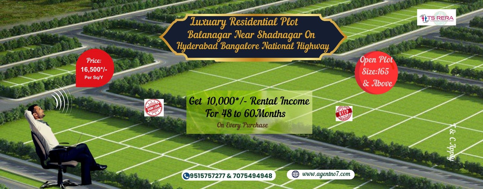 luxuary residential plot at balnagar near shadnagar