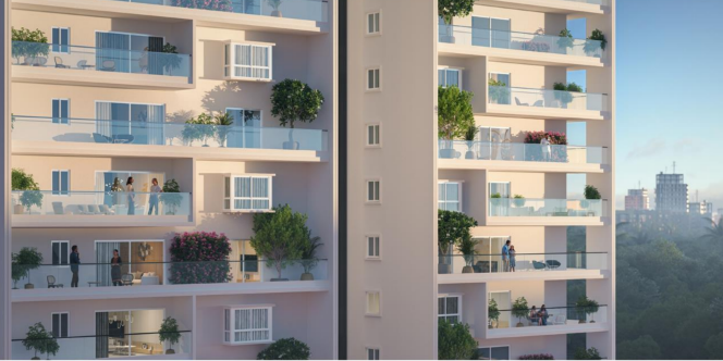 luxuary 4bhk apartments at  road no-1 kphb
